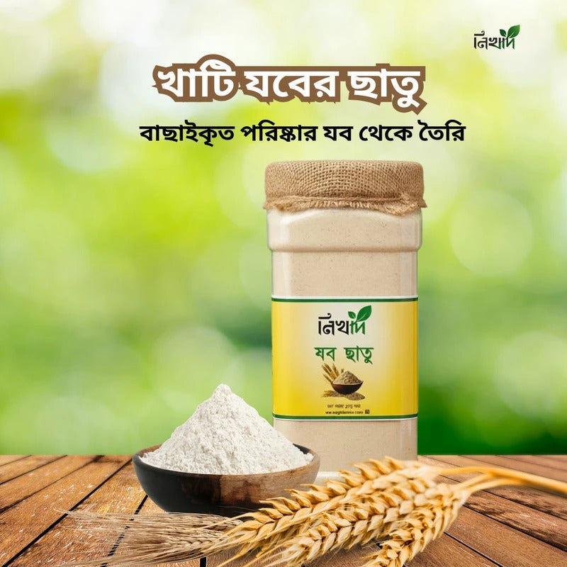 নিখাদ যব ছাতু